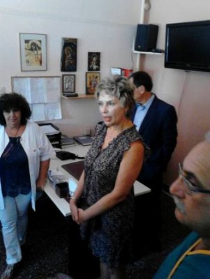 Επίσκεψη της Υφυπουργού Υγείας στο Γενικό Νοσοκομείο Βεροίας.